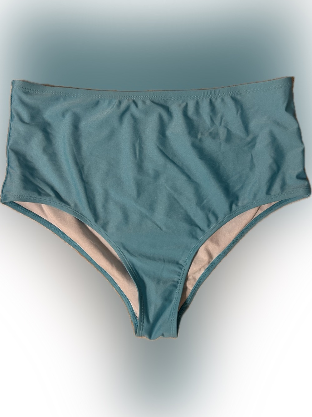 Disney Wonen’s Blue Peach Ombre Minnie Mouse Two-Piece Swim Set - Picture 4 of 6